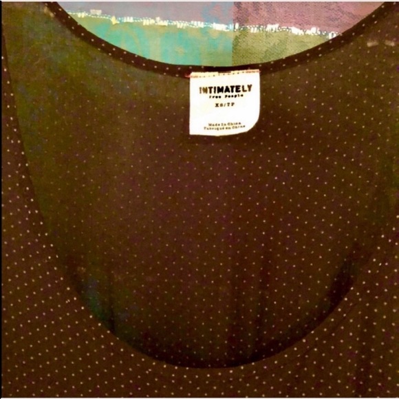 πΊπHPππΊ NWOT Free People Voile & Lace Trapeze Slip Dress - Picture 16 of 16